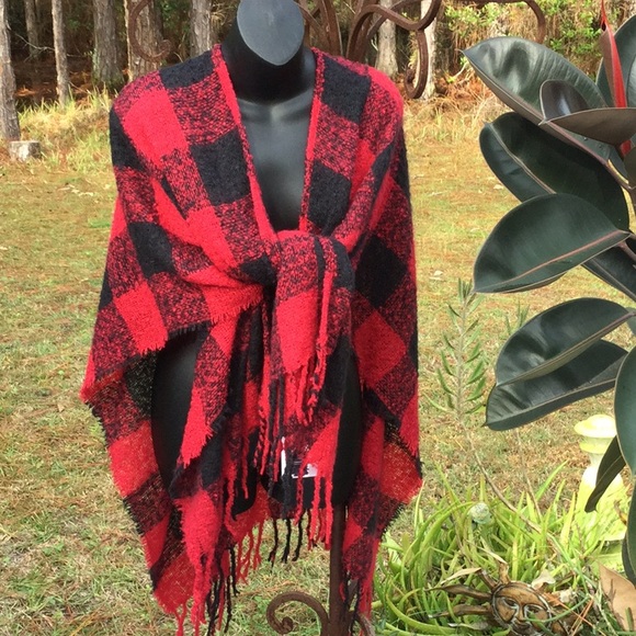 🌹NWT So Awesome Poncho / Wrap One Size Fits All Wardrobe Closet Must Have 🌹 - Picture 5 of 7